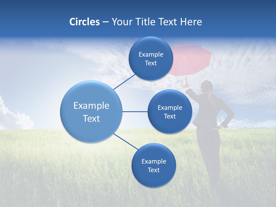 Sky Professional Summer PowerPoint Template