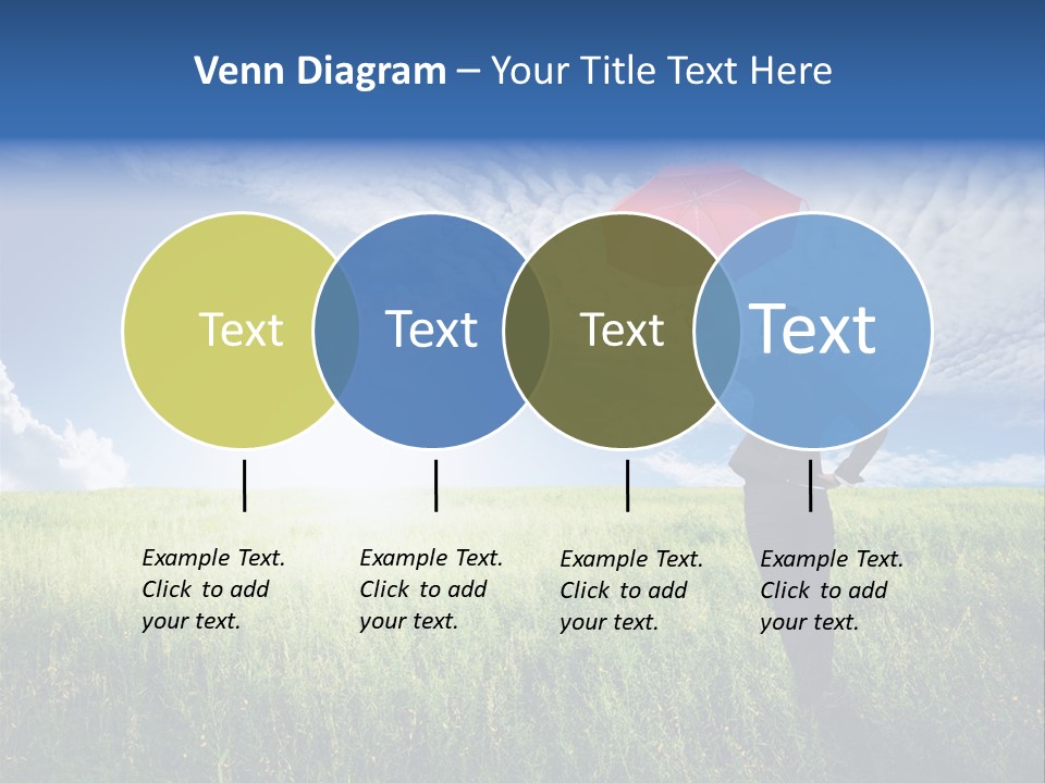 Sky Professional Summer PowerPoint Template