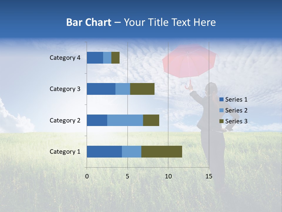 Sky Professional Summer PowerPoint Template