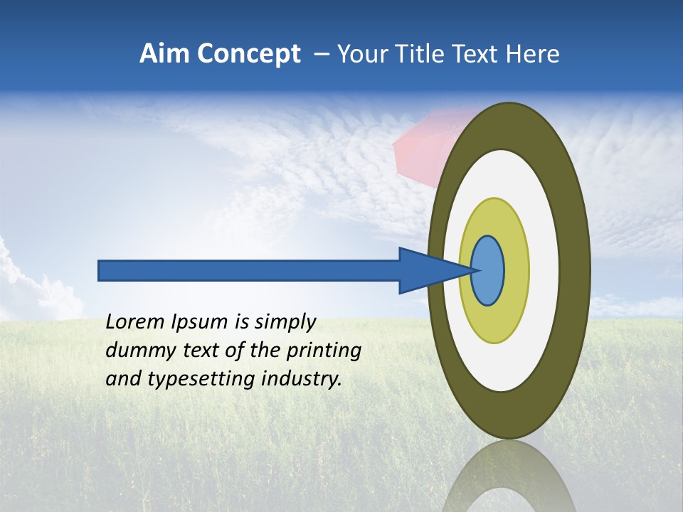 Sky Professional Summer PowerPoint Template