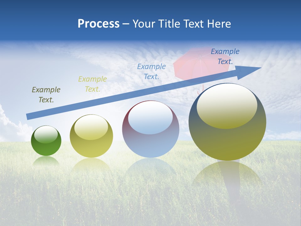 Sky Professional Summer PowerPoint Template