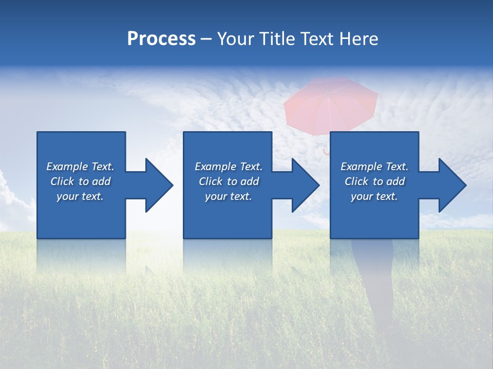 Sky Professional Summer PowerPoint Template