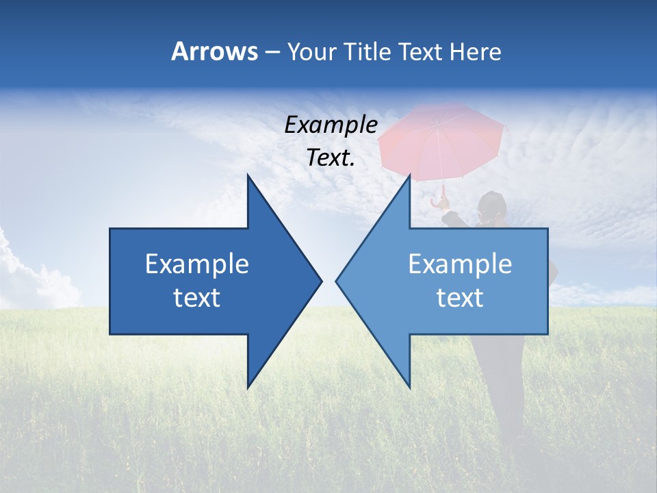 Sky Professional Summer PowerPoint Template