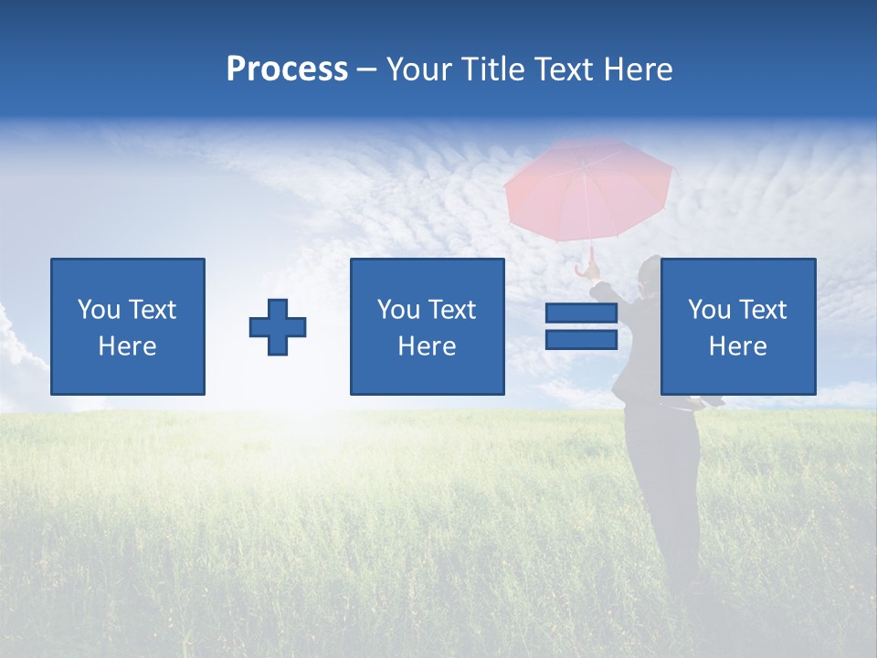 Sky Professional Summer PowerPoint Template