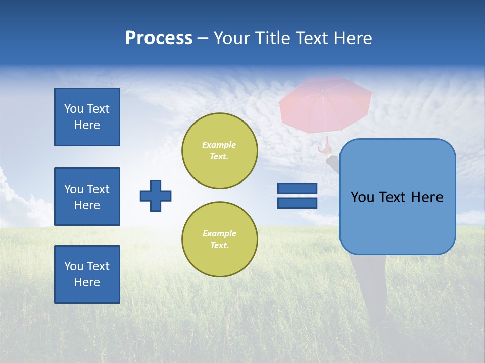 Sky Professional Summer PowerPoint Template