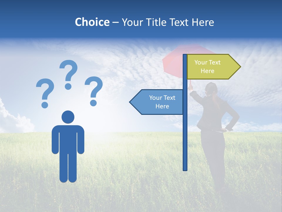 Sky Professional Summer PowerPoint Template