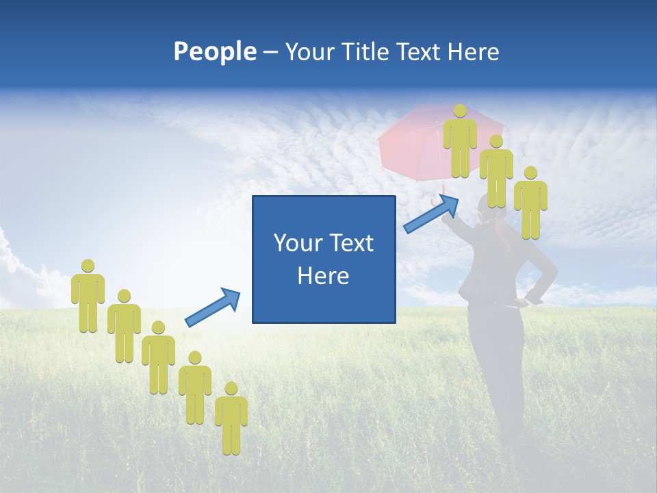 Sky Professional Summer PowerPoint Template