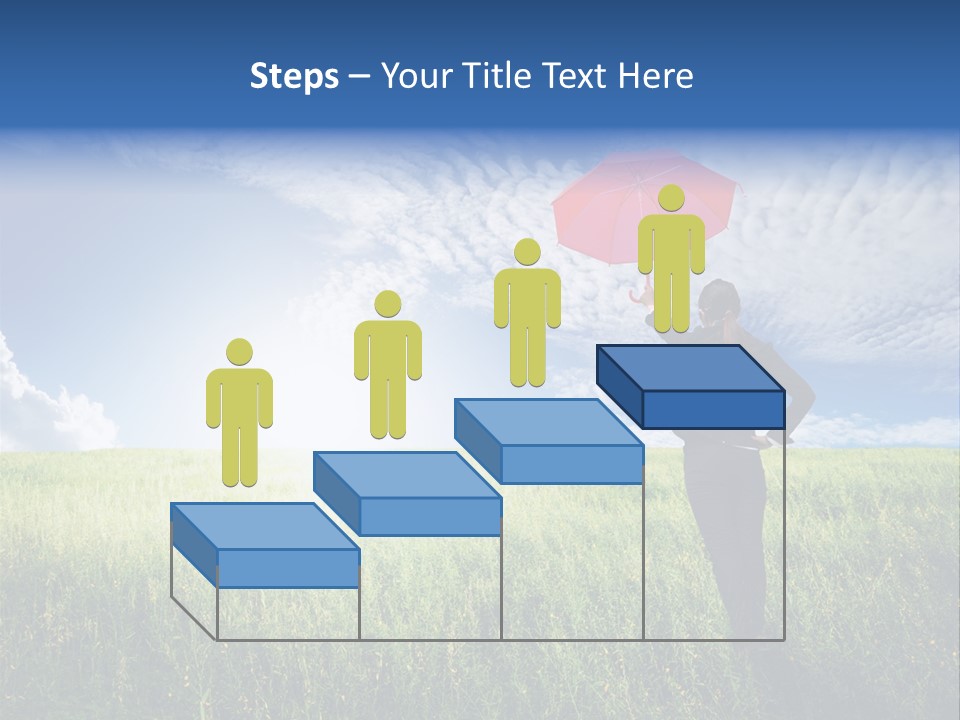 Sky Professional Summer PowerPoint Template