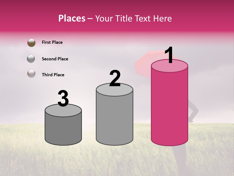 Outdoor Enjoyment Holding PowerPoint Template