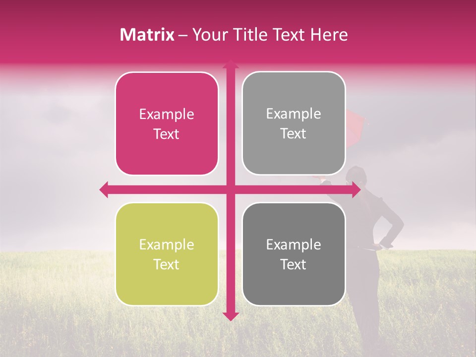 Outdoor Enjoyment Holding PowerPoint Template