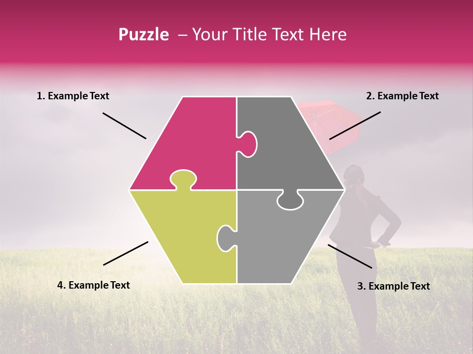 Outdoor Enjoyment Holding PowerPoint Template