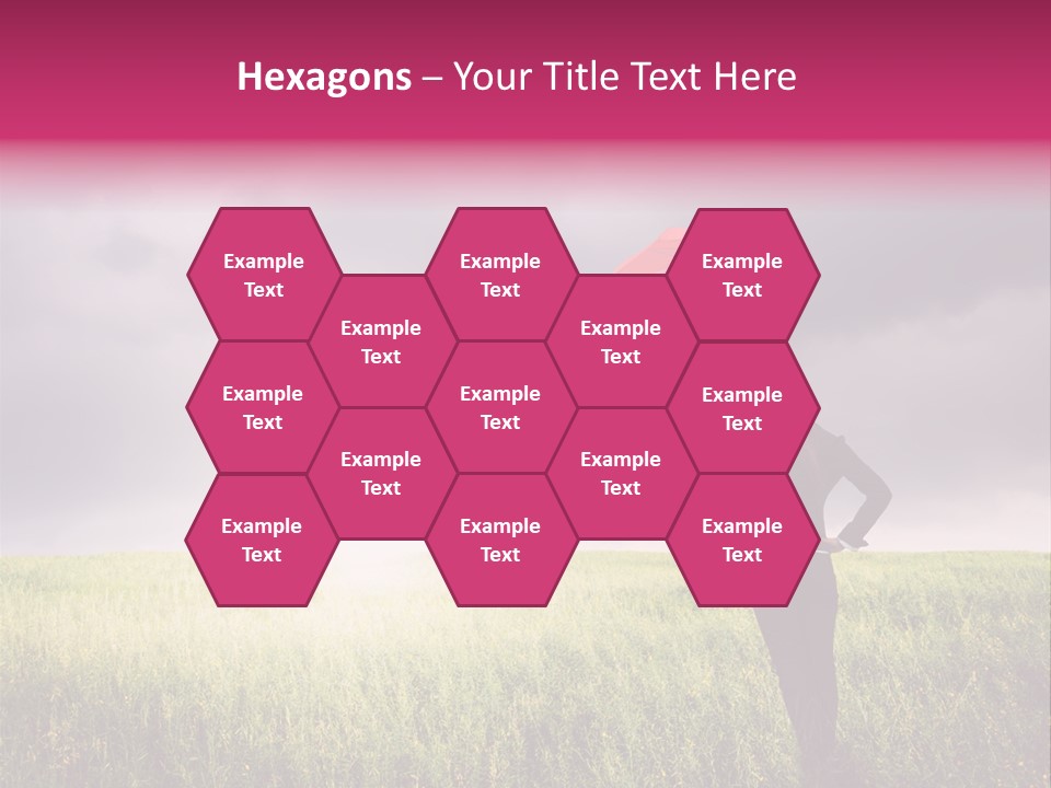 Outdoor Enjoyment Holding PowerPoint Template