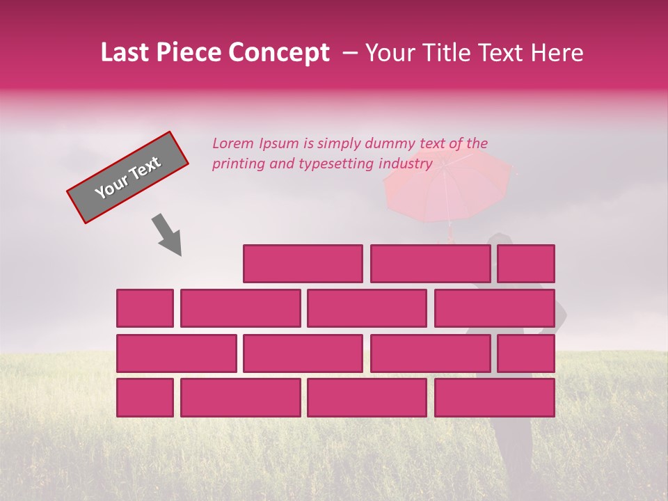 Outdoor Enjoyment Holding PowerPoint Template