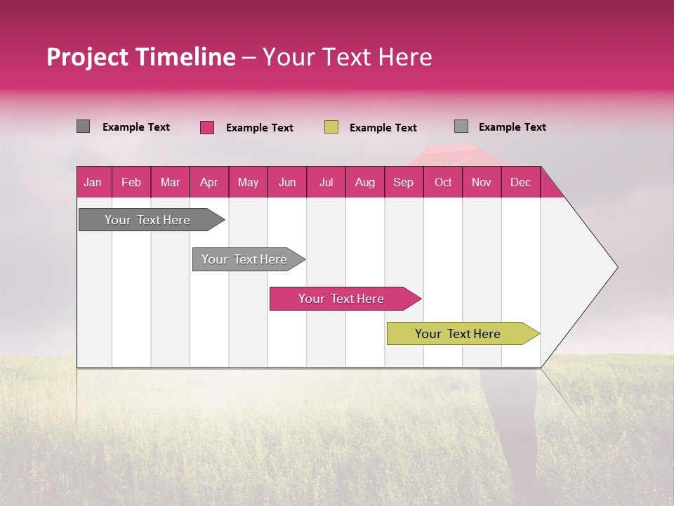 Outdoor Enjoyment Holding PowerPoint Template