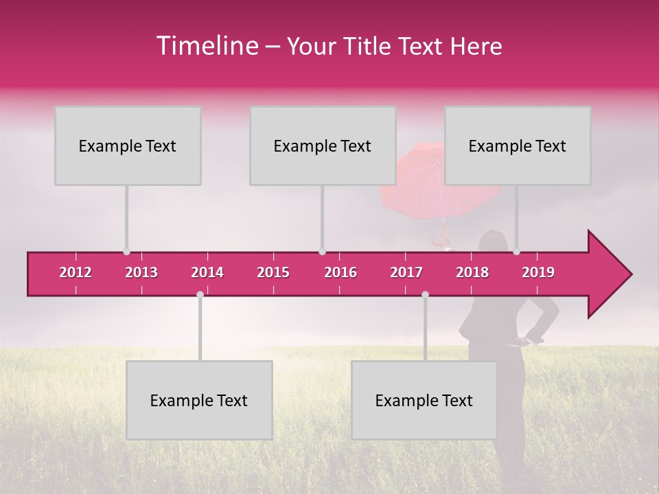 Outdoor Enjoyment Holding PowerPoint Template