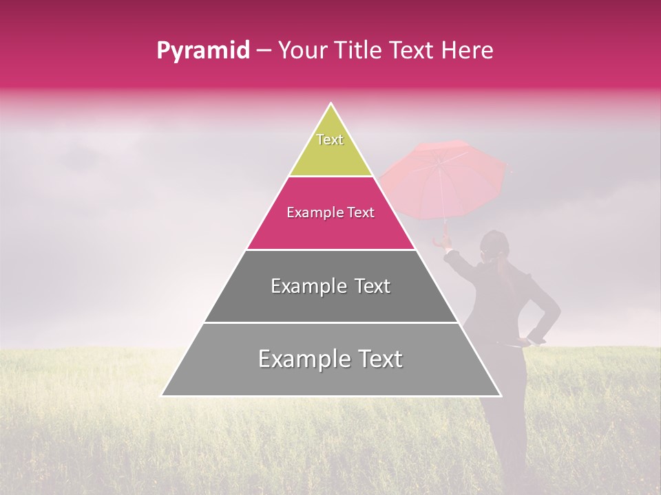 Outdoor Enjoyment Holding PowerPoint Template