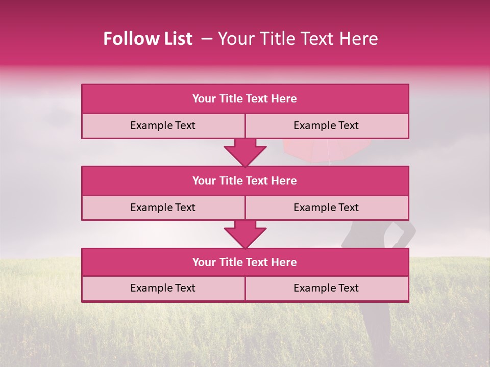 Outdoor Enjoyment Holding PowerPoint Template