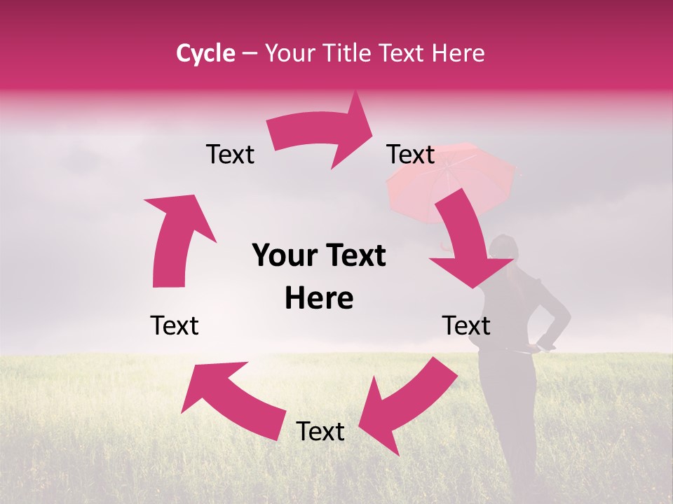 Outdoor Enjoyment Holding PowerPoint Template