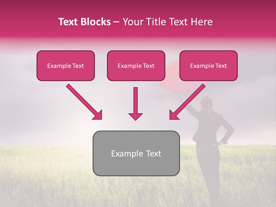 Outdoor Enjoyment Holding PowerPoint Template