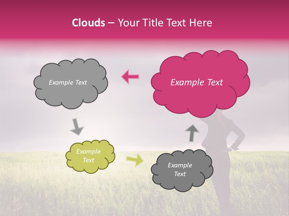 Outdoor Enjoyment Holding PowerPoint Template