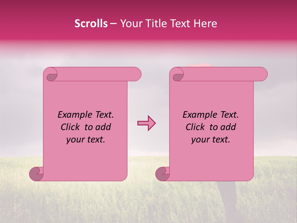 Outdoor Enjoyment Holding PowerPoint Template