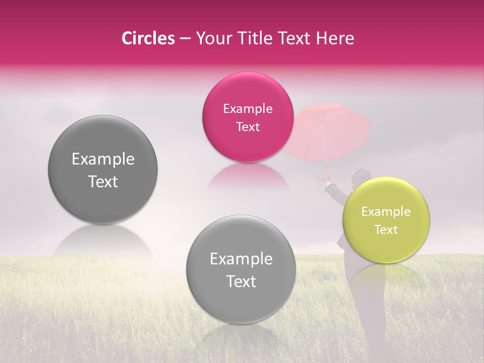 Outdoor Enjoyment Holding PowerPoint Template