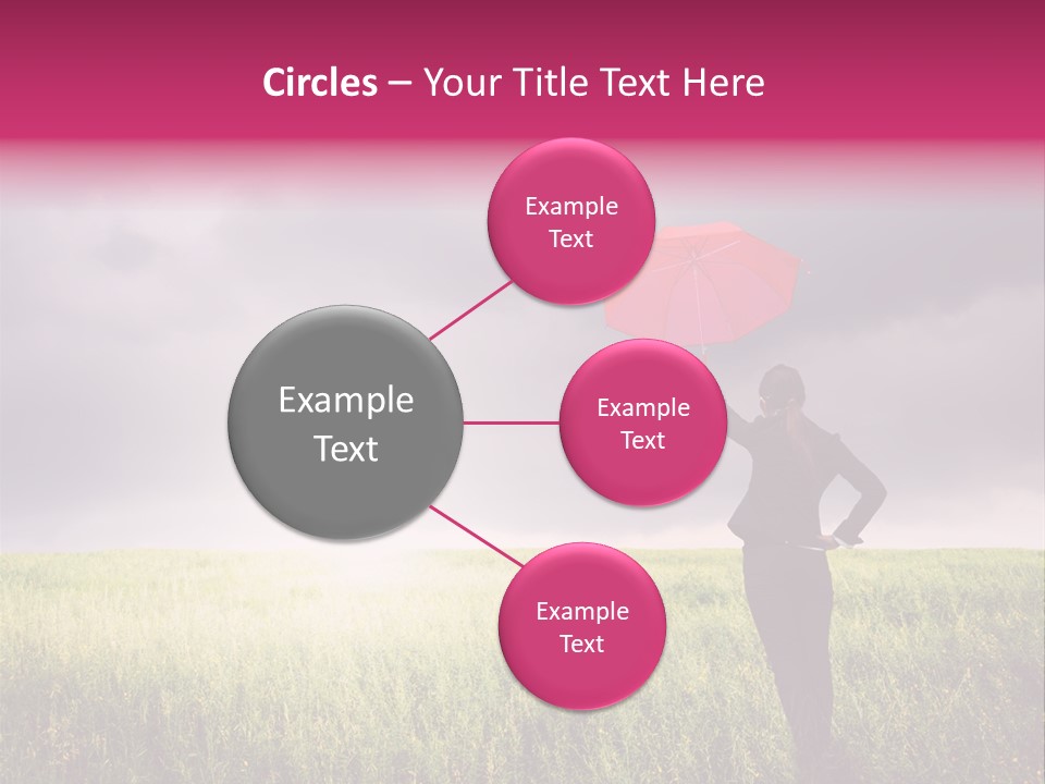 Outdoor Enjoyment Holding PowerPoint Template