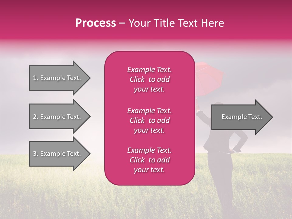 Outdoor Enjoyment Holding PowerPoint Template