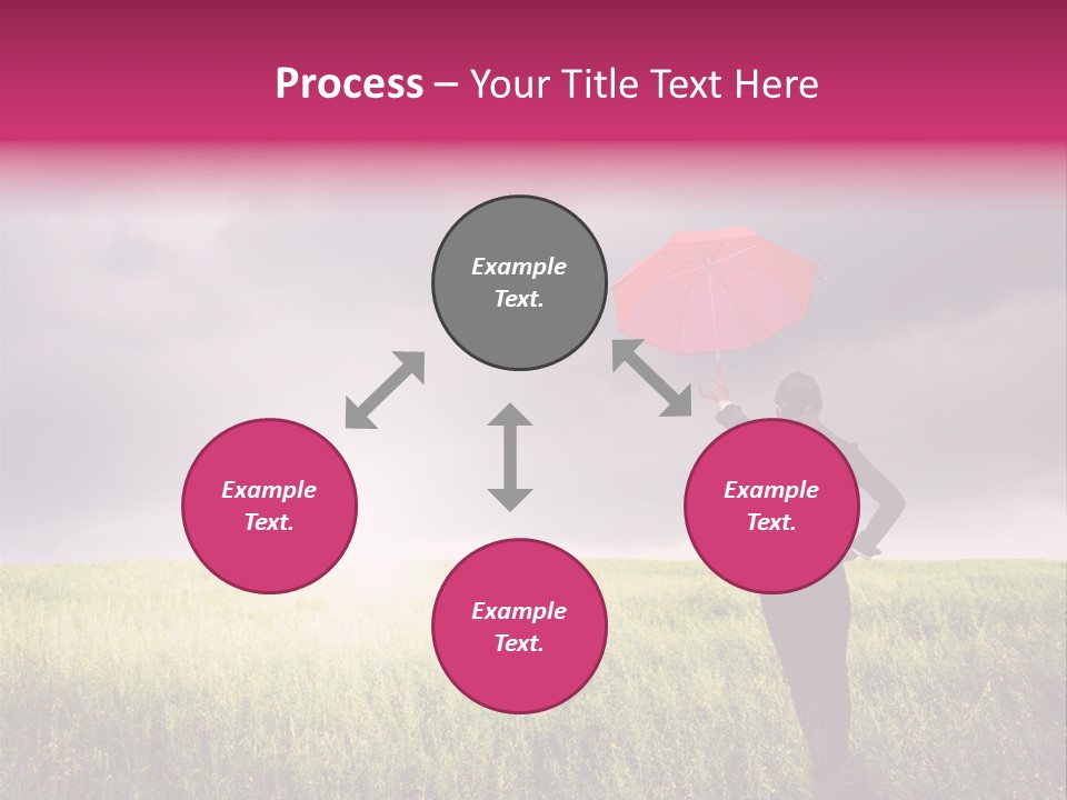Outdoor Enjoyment Holding PowerPoint Template