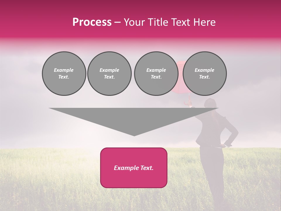 Outdoor Enjoyment Holding PowerPoint Template