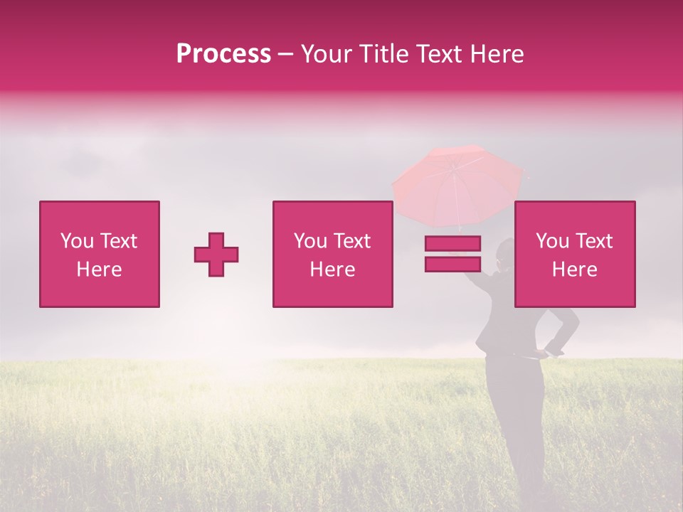 Outdoor Enjoyment Holding PowerPoint Template