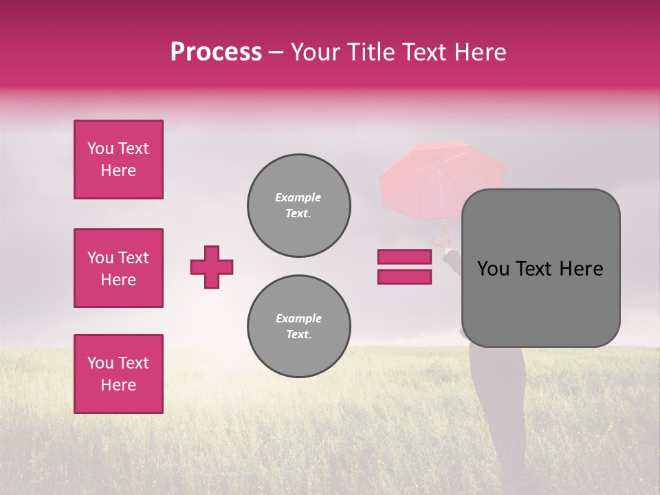 Outdoor Enjoyment Holding PowerPoint Template