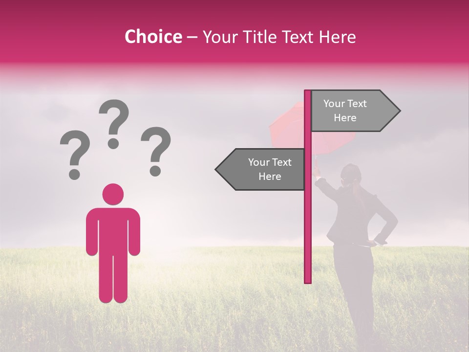 Outdoor Enjoyment Holding PowerPoint Template
