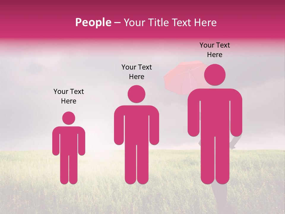 Outdoor Enjoyment Holding PowerPoint Template