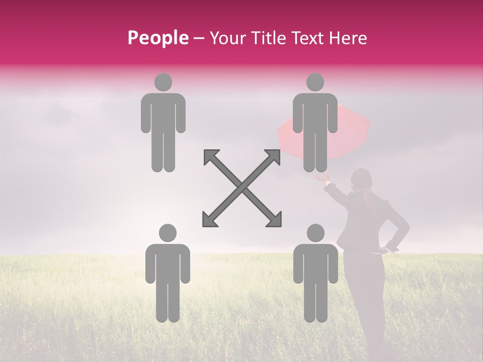 Outdoor Enjoyment Holding PowerPoint Template