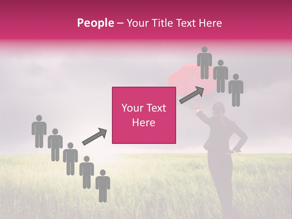 Outdoor Enjoyment Holding PowerPoint Template