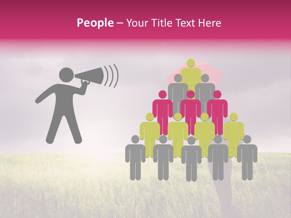 Outdoor Enjoyment Holding PowerPoint Template