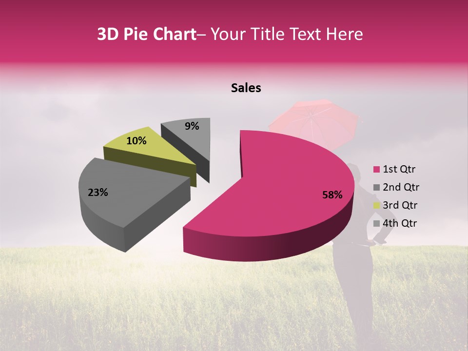Outdoor Enjoyment Holding PowerPoint Template