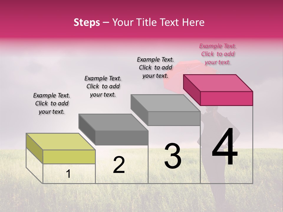 Outdoor Enjoyment Holding PowerPoint Template
