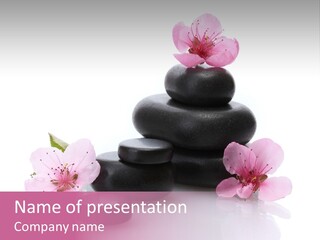 Design Japan Stack PowerPoint Template