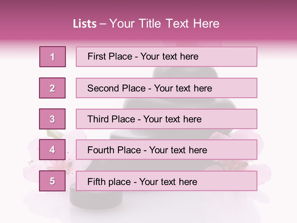 Design Japan Stack PowerPoint Template