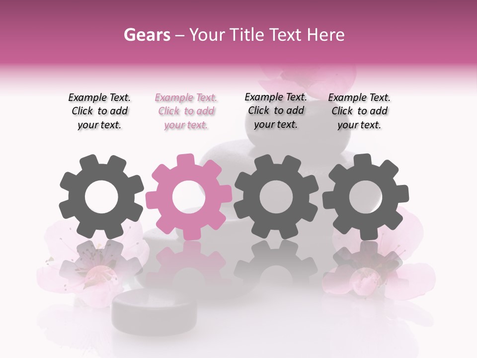 Design Japan Stack PowerPoint Template