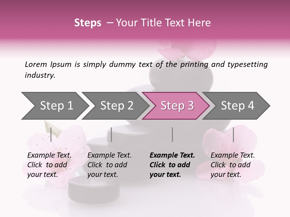 Design Japan Stack PowerPoint Template
