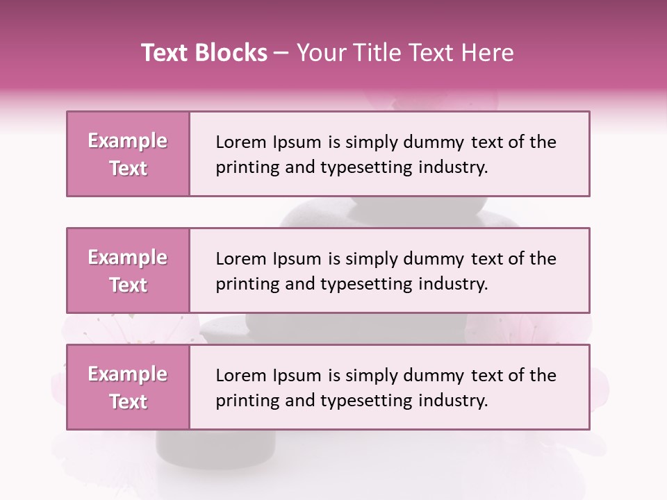 Design Japan Stack PowerPoint Template