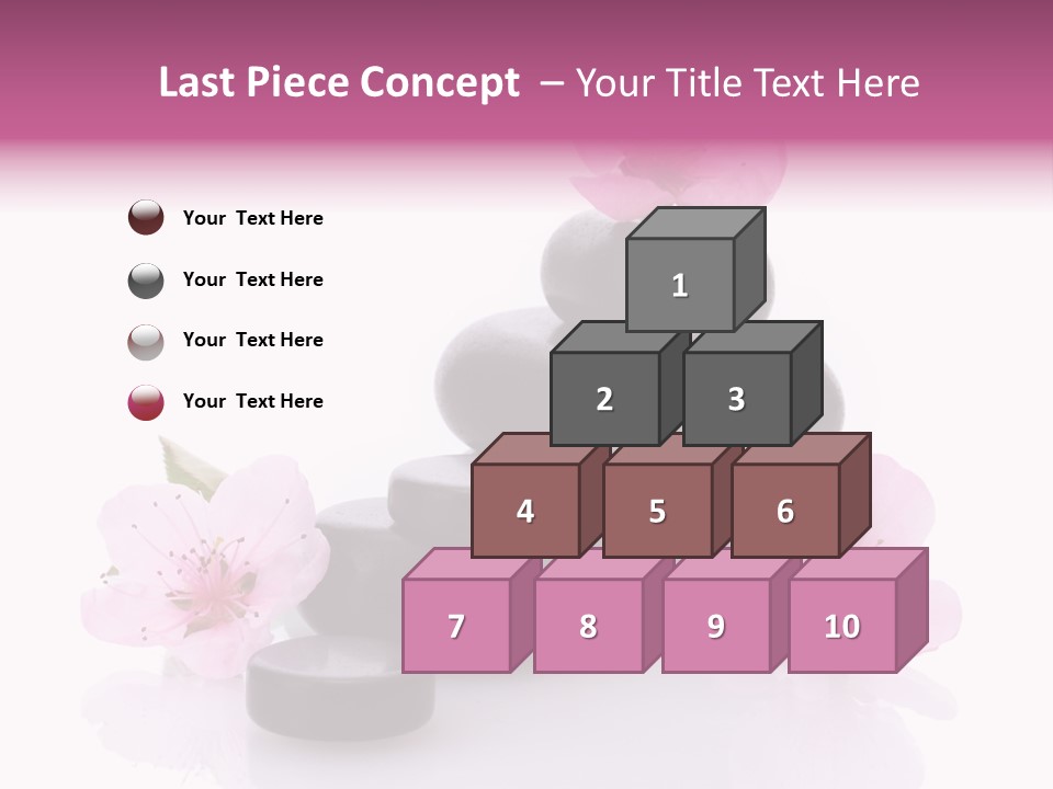 Design Japan Stack PowerPoint Template