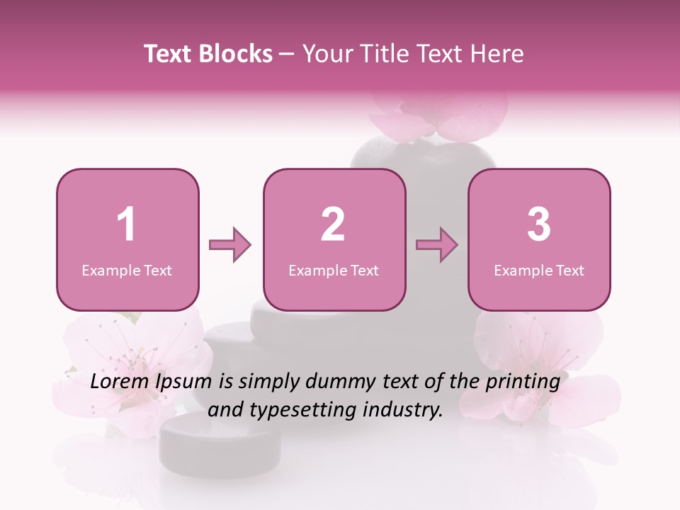 Design Japan Stack PowerPoint Template