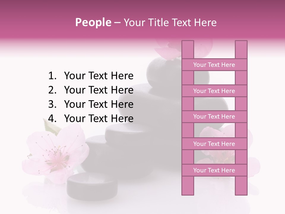 Design Japan Stack PowerPoint Template