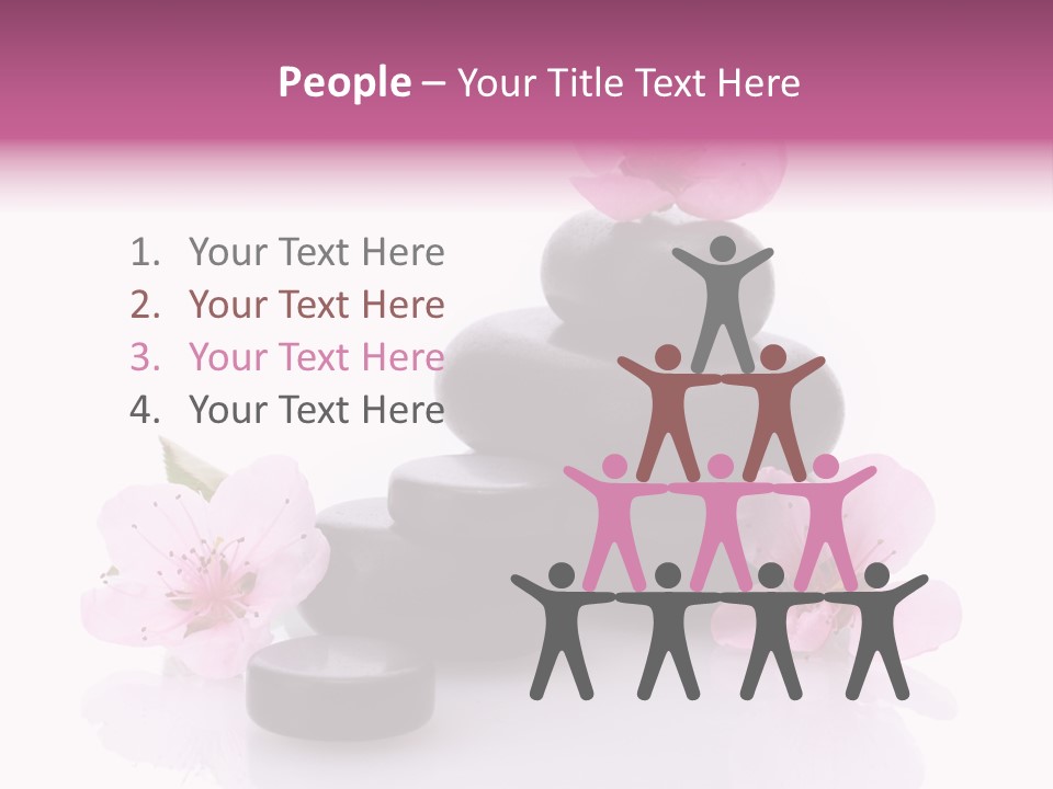 Design Japan Stack PowerPoint Template
