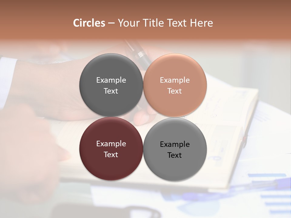 Businessman Women Room PowerPoint Template