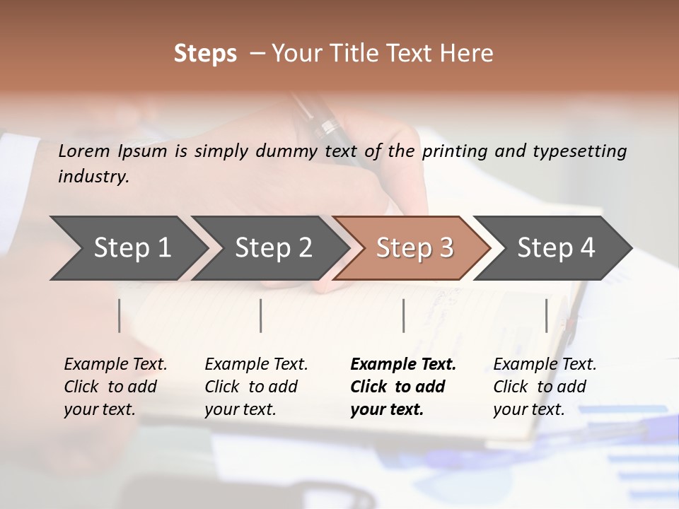 Businessman Women Room PowerPoint Template